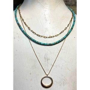 Anthropologie Griffith Layered Necklace